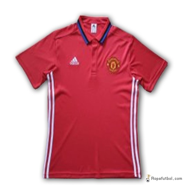 Polo Manchester United 2016/17 Rojo Blanco